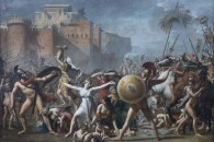 Musée du Louvre — 210: Jacques-Louis David: Les Sabines. Paris, 1748 - Bruxelles, 1825. 1799