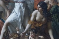 Musée du Louvre — 211: Jacques-Louis David: Les Sabines. Paris, 1748 - Bruxelles, 1825. 1799 (detail)