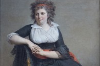 Musée du Louvre — 212: Jacques-Louis David: La Marquise d'Orvilliers, née Jeanne-Robertine Rilliet (1772 - 1862). Paris, 1748 - Bruxelles, 1825. 1790