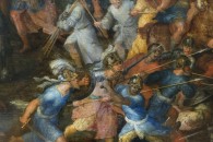 Musée du Louvre — 48: Jan I Brueghel, dit de Velours: La Bataille d’Issus. Bruxelles, 1568 - Anvers, 1625. 1602 (detail)