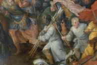 Musée du Louvre — 49: Jan I Brueghel, dit de Velours: La Bataille d’Issus. Bruxelles, 1568 - Anvers, 1625. 1602 (detail)