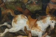 Musée du Louvre — 51: Jan I Brueghel, dit de Velours: La Bataille d’Issus. Bruxelles, 1568 - Anvers, 1625. 1602 (detail)