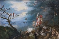 Musée du Louvre — 53: Jan I Brueghel: L’Air, ou L’Optique. Figures de Van Balen. De la même série des Quatre Éléments et de la même provenance milanaise. Bruxelles, 1568 - Anvers, 1625. 1621