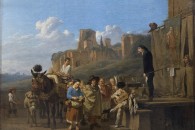 Musée du Louvre — 70: Karel Dujardin: Les Charlatans italiens. Amsterdam, 1621/1622 - Venise, 1678. 1657