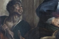 Musée du Louvre — 75: Jacob Jordaens: Jésus chassant les vendeurs du temple. Anvers, 1593 - Anvers, 1678. Vers 1645-1650 (detail)