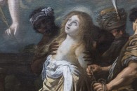Musée du Louvre — 83: Claude Vignon: Sainte Catherine refusant de sacrifier aux idoles. Tours, 1593 - Paris, 1670. Vers 1623 (detail)