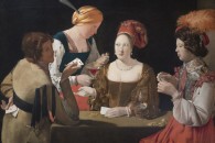 Musée du Louvre — 88: Georges de la Tour: Le Tricheur. Vic-sur-Seille, 1593 - Lunéville, 1652