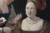 Musée du Louvre — 89: Georges de la Tour: Le Tricheur. Vic-sur-Seille, 1593 - Lunéville, 1652 (detail)