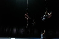 Romeo Castellucci's Parsifal rehearsals, Brussels.