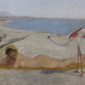 Museum der bildenden Künste Leipzig — 29: Max Klinger: Eine Gesandtschaft. 1882 (detail)