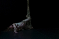 Baby belly bondage. Janina in Dasniya's studio, July 2016, photographed by Frances d'Ath