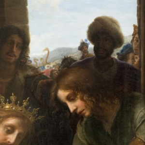 The National Gallery — 17: Carlo Dolci: The Adoration of the Kings, 1649 (detail)