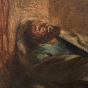 Von der Heydt-Museum Wuppertal — 31: Eugene Delacroix: Wache in Meknès, Marokko, 1846 (detail)