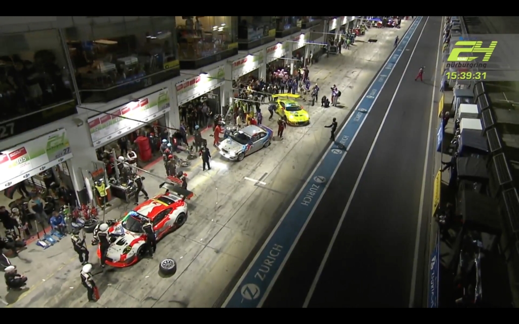 Midnight Pit Lane, 24 Hour Nürburgring 2018