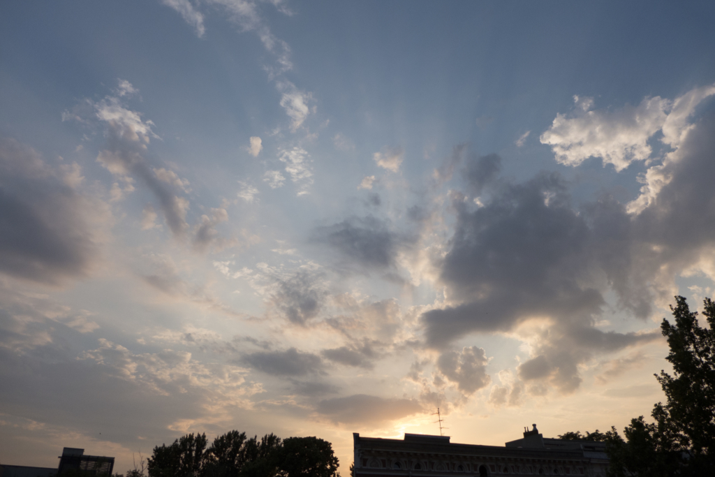 Post-Thunderstorm Dusk Over Kreuzberg